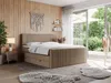 Boxspringbett, doppelbett mit Multipocket-Matratze und zwei Produktbild-Vorschau 1