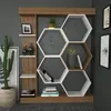 Skye Decor, Sueno - Bianco, Noce, Librerie, Bianco, 140 x Anteprima dell’immagine prodotto 4