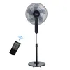 Ventilateur de sol 3 vitesses et télécommande, noir Voir les images du produit 9