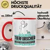 Tierforscher Geschenk Tasse Ich Bin Tierforscher Aber Sag Produktbild-Vorschau 3