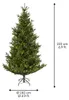 Nordmann Kunstkerstboom LED H210 D150 cm Everlands Productafbeelding-voorbeeld 8