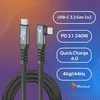 REAGLE Câble USB-C 3.2 Thunderbolt 4K 60Hz QC 5A PD 240W Voir les images du produit 3