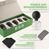 BACKLAxx® Schröpfgläser aus med. Echtglas mit Saugball Produktbild-Vorschau 3