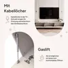 Geriffeltes TV-Lowboard SELIA 200 cm mit goldener Produktbild-Vorschau 10
