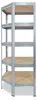 shelfplaza PRO 200x80x50 cm scaffale angolare in zincato Anteprima dell’immagine prodotto 6