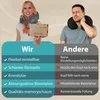 FLOWZOOM COMFY Memory Foam Reise-Nackenkissen 360°, Grau Produktbild-Vorschau 9