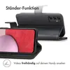 imoshion  Klapphülle Samsung Galaxy A14 (5G/4G) - Schwarz Produktbild-Vorschau 5