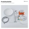 HOMELODY Regendusche Duschsystem mit Thermostat Unterputz Produktbild-Vorschau 10