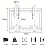 Rapid Teck® TV Wandhalterung neigbar | bis 42 Zoll Produktbild-Vorschau 3