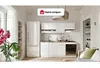 Küchenmöbel-Set - 200 cm - 6 Elemente - Weiß und Natur - Produktbild-Vorschau 8