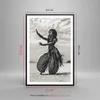 Gerahmtes Poster - Schwarzer Rahmen - Tänzer Folk Oriental Produktbild-Vorschau 5