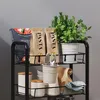 Rollcontainer Vicco Tarro Schwarz 45 x 64 cm mit 3 Produktbild-Vorschau 4