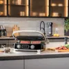 Smeg MGF01BLEU Multi-Grill, schwarz Produktbild-Vorschau 2