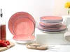 CreaTable, 24894, Stredomorská červená, Sada tanierov 12 Náhľad obrázku produktu 2
