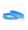 5 Stück Land Welt Flagge Logo Sport Silikon Armband Produktbild-Vorschau 5