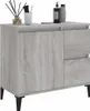vidaXL Kúpeľňová skrinka Grey Sonoma 65x33x60 cm Drevo Náhľad obrázku produktu 5