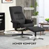 HOMCOM Relaxsessel mit Hocker, Fernsehsessel mit Produktbild-Vorschau 7