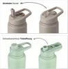 Trink Flasche Edelstahl 750ml Thermoflasche Sport Gym Produktbild-Vorschau 3