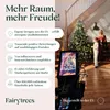 FAIRYTREES Weihnachtsbaum künstlich 180cm Nordmanntanne Produktbild-Vorschau 2