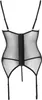 Cottelli LINGERIE Strapshemd rot/schwarz - Mit Produktbild-Vorschau 5