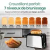 Emerio grille-pain – 750 W – 2 fentes – acier inoxydable – Voir les images du produit 5
