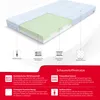 Matratze 140 x 200 cm, MONZA, 9 Zonen, H2/H3, Höhe ca 14 cm Produktbild-Vorschau 3