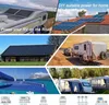 Solarmodul, 30-W-Außen-Solarmodul, wasserdicht, Produktbild-Vorschau 5