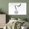 MuchoWow® Wandteppich Wandbehang Gesicht - Abstrakt - Produktbild-Vorschau 4
