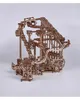 A 3D wooden puzzle of a marble run on a white background. Podgląd zdjęcia produktu