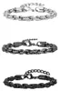 Armkette Edelstahl Armband für Damen und Herren Grau Produktbild-Vorschau 2