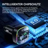 Bluetooth 5.0 FM Transmitter fürs Auto: Produktbild-Vorschau 2