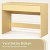 EUGAD Schreibtisch Computertisch mit Schubladen, Kleiner Produktbild-Vorschau 4