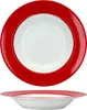6er Set Variant Rot Suppenteller bunte tiefe Teller Pasta Produktbild-Vorschau 3