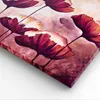 Bild auf Leinwand - Leinwandbild - Mohn Blume Wiese - Produktbild-Vorschau 5