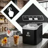 Machine à glaçons 12 kg/24 h, 9 glaçons/6 min, avec Voir les images du produit 7