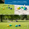 alldoro 60044 Boccia-spel, set van 9 stuks met 8 gekleurde Productafbeelding-voorbeeld 13
