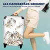 MuchoWow® Koffer Handgepäck Trolley Rollkoffer Kleine Produktbild-Vorschau 4
