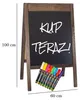 Doppelseitiger großer Werbeständer 100x60 Whiteboard + FREE Produktbild-Vorschau 6