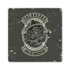 MuchoWow® Mauspad Mousepad Sheriff - Skelett - Waffe - Produktbild-Vorschau 1