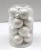 Baubles natalizi in vetro 3,5 cm 16 pezzi - bianco inverno Anteprima dell’immagine prodotto 8