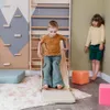 Tobogán de madera para niños, de doble cara, marca Woodiko Vista previa de la imagen del producto 2
