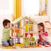Hape Happy Family Vier-Jahreszeiten Haus (möbliert), E3401 Produktbild-Vorschau 9