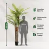 Meisterhome Kunstpalme XXL 250 cm – Extra große Tropische Produktbild-Vorschau 3