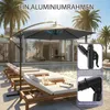 Sekey Ampelschirm Ø300cm Sonnenschirm UV50+ mit Kurbel & Produktbild-Vorschau 7