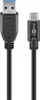 Goobay Cavo di ricarica da USB-C a USB A 3.0 superveloce Anteprima dell’immagine prodotto 1