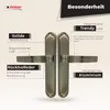 DOMINO Türgriff 72 Drückergarnitur BB-Buntbart Set | Produktbild-Vorschau 7