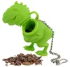Infusore Tè T-Rex in Silicone Verde Anteprima dell’immagine prodotto 2