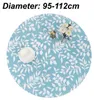 Passgenaue Tischdecke mit Flanellrücken, elastischem Rand, Produktbild-Vorschau 4