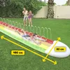 XXL Wasserrutsche mit Sprinkler – 4,8m Rutschbahn für Produktbild-Vorschau 8
