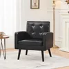 Yaheetech Sessel Loungesessel aus Kunstleder, Polstersessel Produktbild-Vorschau 2